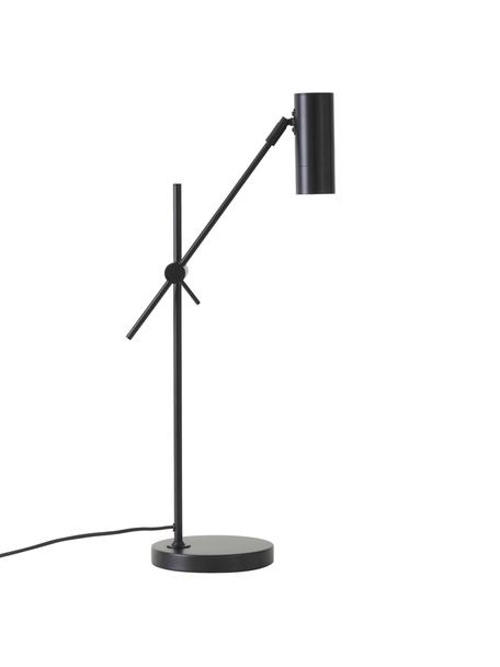 Lampa biurkowa Cassandra, Czarny, matowy, S 47 x W 55 cm