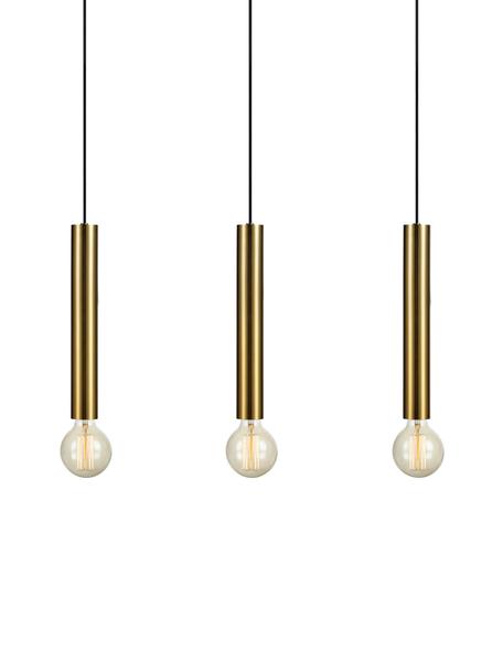Lampa wisząca Sencillo, Odcienie mosiądzu, S 75 x W 36 cm