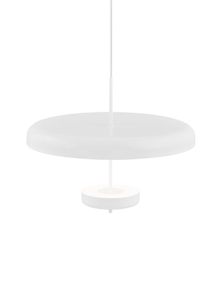 Lámpara de techo Mobile, Pantalla: metal con pintura en polv, Anclaje: metal con pintura en polv, Cable: cubierto en tela, Blanco, Ø 45 x Al 37 cm