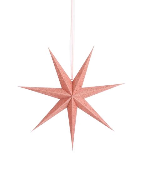 Estrella decorativa Christina, Papel, Rosa, Ø 60 cm