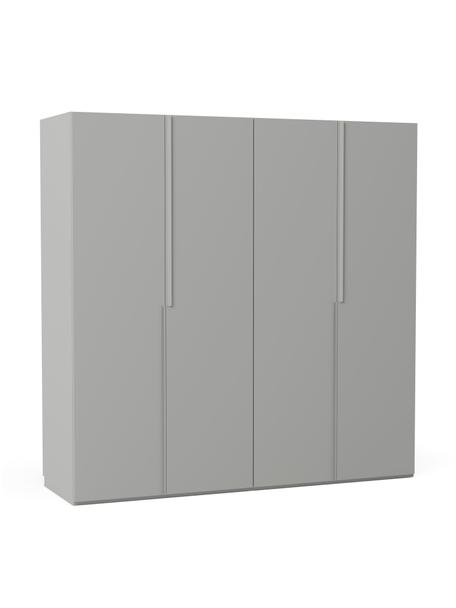 Modulární skříň s otočnými dveřmi Leon, šířka 200 cm, více variant, Šedá, Interiér Basic, výška 200 cm