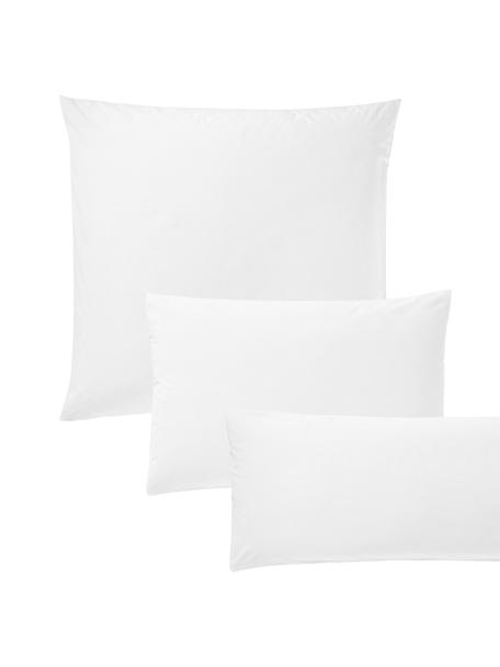 Povlak na polštář z bavlněného perkálu Elsie, Bílá, Š 40 cm, D 80 cm