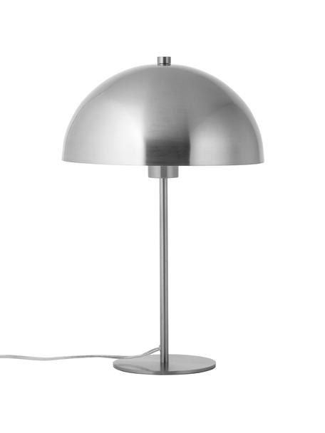 Tafellamp Matilda in chroom, Lampenkap: vernikkeld metaal, Lampvoet: vernikkeld metaal, Nikkel, Ø 29 x H 45 cm