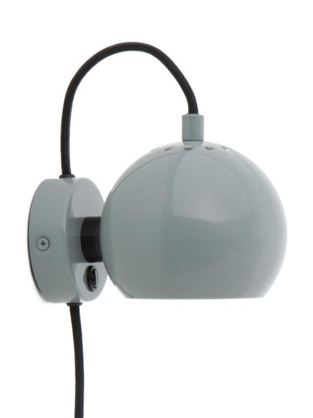 Applique murale design Ball, Bleu-gris, larg. 16 x haut. 12 cm