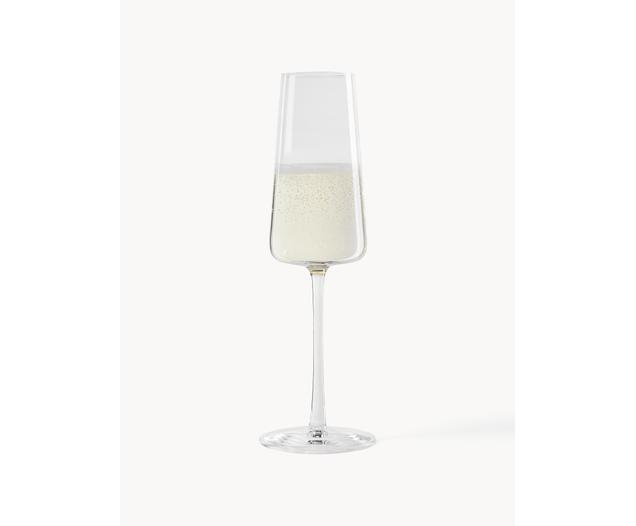 Copas flauta de champán de cristal Power, 6 uds. | Westwing