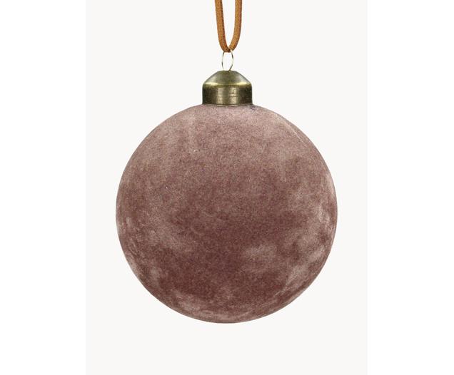 Bolas De Navidad De Terciopelo Velvet Uds Westwing