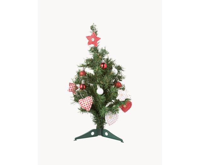 Kleiner künstlicher Weihnachtsbaum Violett H 60 cm Westwing
