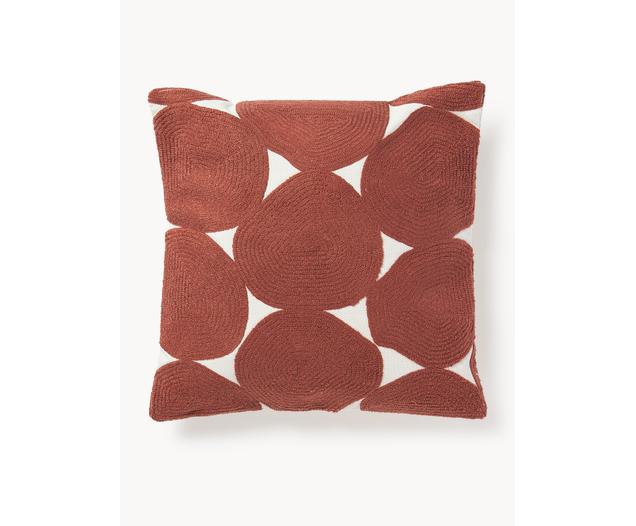 Housse de coussin 45x45 brodée Bardia