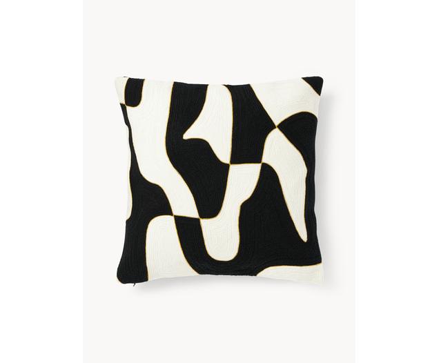 Housse de coussin 50x50 avec motif abstrait Kobe