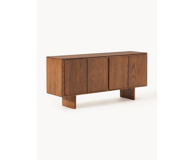 Chandler Sideboard in Oak, Solid Oak, Lacquered
This product is made from sustainably sourced, FSC-certified® wood., Oak, W 165 x H 75 cm