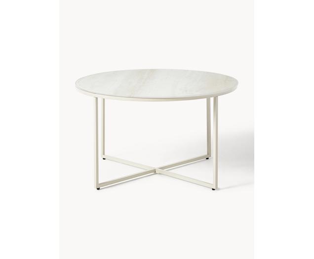 Tavolino provenzale rotondo con piano in vetro diametro 70 cm – Il Grifo e  la Fenice