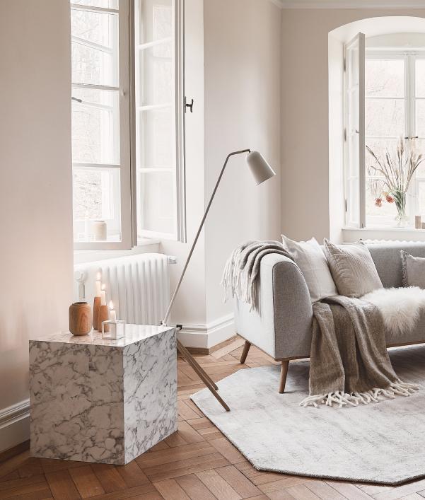 De gezellige woonkamer look