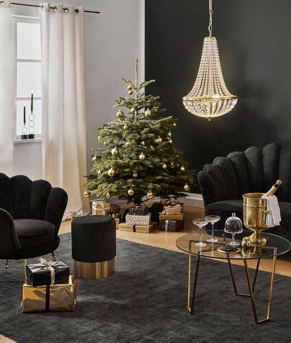 Kerst look Dark Glamour