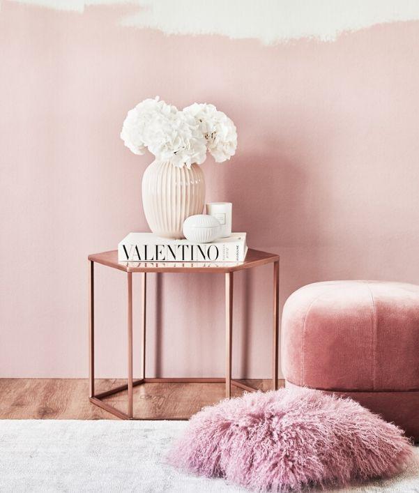 Muebles y decoración en rosa