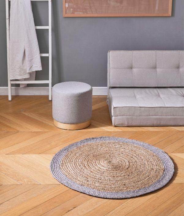 Runde Jute-Teppiche
