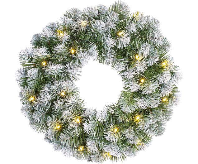 Couronne de Noël LED artificielle Norton | WestwingNow Couronne de Noël LED artificielle Norton | WestwingNow