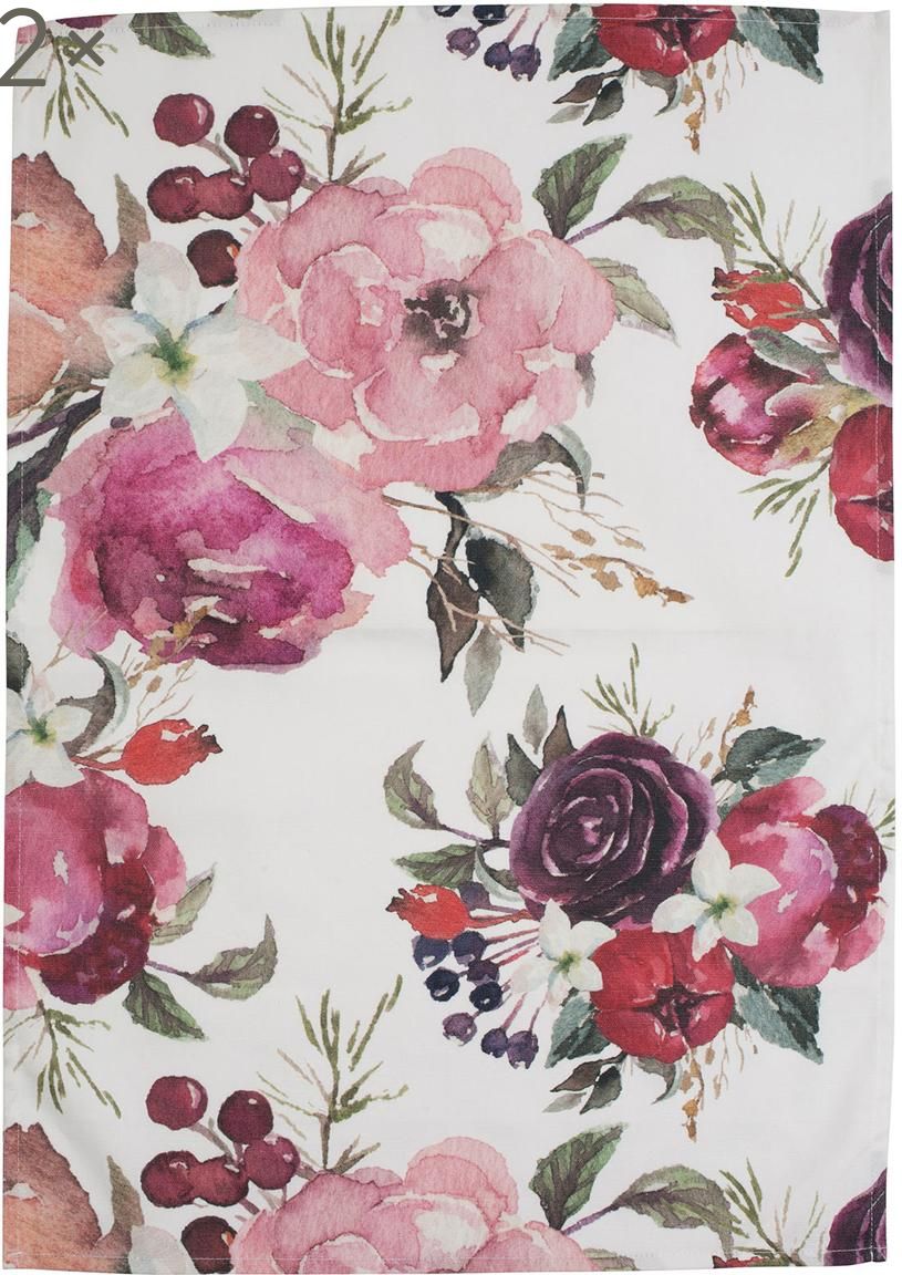 Geschirrtucher Florisia Mit Blumenmuster 2 Stuck Westwingnow