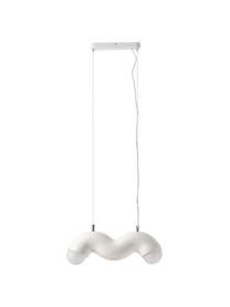 Lámpara de techo Memphis, Poliresina, Blanco crema, An 50 x F 11 cm