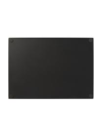 Plateau décoratif en cannage Carina, Noir, larg. 35 x haut. 3 cm
