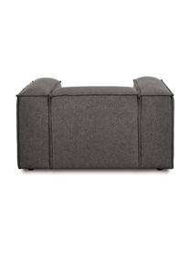 Sessel Lennon, Bezug: 100% Polyester Der strapa, Gestell: Massives Kiefernholz, FSC, Beine: Kunststoff, Webstoff Anthrazit, B 130 x T 101 cm