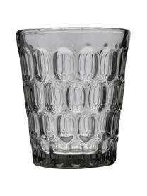 Szklanka Optic, 6 szt., Szkło, Szary, Ø 9 x W 11 cm, 250 ml