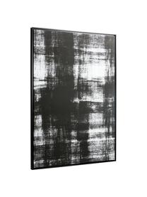 Canvas print Yukon, Lijst: gecoat MDF, Afbeelding: canvas, Zwart, wit, 80 x 120 cm