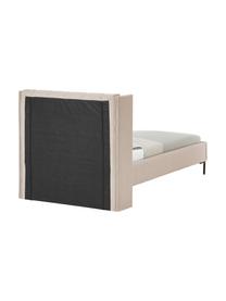 Jednolůžková postel Dusk, Světle béžová, Š 90 cm, D 200 cm
