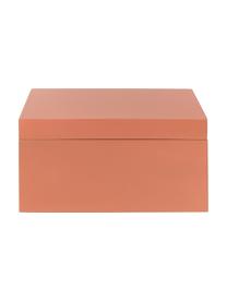 Aufbewahrungsboxen-Set Kylie, 2-tlg., Mitteldichte Holzfaserplatte (MDF), Orange, Blau, Set mit verschiedenen Größen