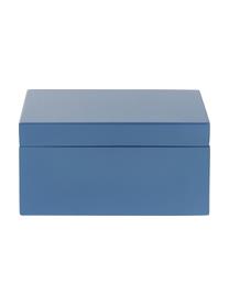Aufbewahrungsboxen-Set Kylie, 2-tlg., Mitteldichte Holzfaserplatte (MDF), Orange, Blau, Set mit verschiedenen Grössen