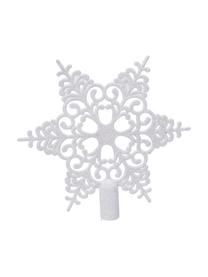 Estrella Árbol de Navidad irrompible Adele, Ø 19 cm, Plástico, Blanco brillante, An 21 x Al 19 cm