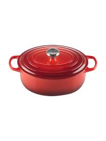 Cocotte oval de hierro fundido Signature Collection, Hierro esmaltado, Tonos rojos, An 35 x Al 15 cm