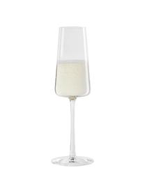 Flûte à champagne cristal Power, 6 pièces, Cristal, Transparent, Ø 7 x haut. 23 cm, 240 ml