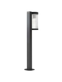 Lámpara de pie regulable para exterior Coupar, Estructura: aluminio recubierto, Negro, Ø 14 x Al 80 cm