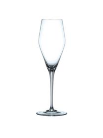 Kristall-Champagnergläser ViNova, 4 Stück, Kristallglas, Transparent, Ø 7 x H 24 cm, 280 ml