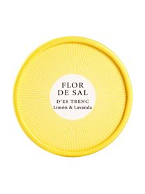 Gewürzsalz Flor de Sal d´Es Trenc (Zitrone & Lavendel), Dose: Pappmembran, Gelb, 150 g
