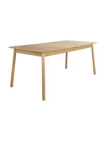 Table extensible bois de frêne Glimps, Bois de frêne, larg. de 180 à 240 x prof. 90 cm