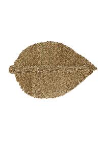 Zerbino in fibra naturale Leaflet, Alghe, Marrone, Larg. 52 x Lung. 80 cm