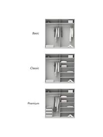 Modulárna šatníková skriňa Charlotte, šírka 200 cm, niekoľko variantov, Sivá, Premium, Š 200 x V 236 cm