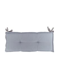 Poduszka siedziska na ławkę Panama, Tapicerka: 50% bawełna, 45% polieste, Jasny szary, S 48 x D 120 cm