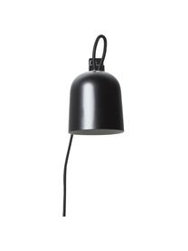 Bureaulamp Angle, Lamp: gepoedercoat metaal, Zwart, Ø 10 x H 12 cm