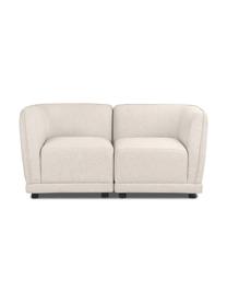 Sofá modular Ari (2 plazas), Tapizado: 100% poliéster Alta resis, Estructura: madera maciza, madera con, Patas: plástico, Tejido beige, An 164 x Al 77 cm