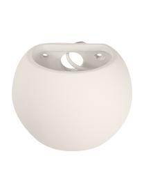 Keramik-Wandleuchte Mercury, Lampenschirm: Keramik, Cremeweiß, B 17 x H 15 cm