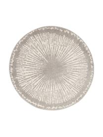 Okrągły dywan z długim włosiem Iris, 100% polipropylen, Odcienie srebrnego, Ø 160 cm (Rozmiar L)