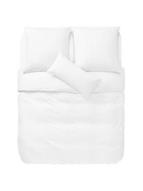 Flanell-Bettdeckenbezug Biba aus Baumwolle in Weiß, Webart: Flanell Flanell ist ein k, Weiß, B 200 x L 200 cm