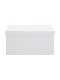 Komplet pudełek do przechowywania Inge, 3 elem., Pudełko na zewnątrz: biały Pudełko wewnątrz: biały, Komplet z różnymi rozmiarami