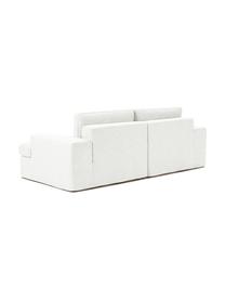 Sofá modular Russell (3 plazas), Tapizado: 100% algodón Alta resiste, Tapizado: relleno de espuma, Estructura: madera contrachapada de p, Patas: plástico, Tejido blanco crema, An 206 x Al 77 cm