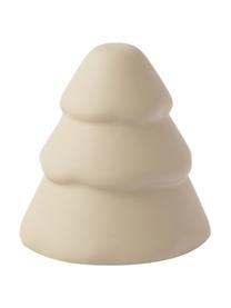 Deko-Weihnachtsbaum Snowy, Keramik, Beige, matt, Ø 17 cm