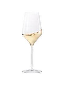 Kieliszek do białego wina ze szkła kryształowego Quatrophil, 6 szt., Szkło kryształowe, Transparentny, Ø 8 x W 25 cm, 405 ml