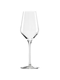 Verres à vin blanc en cristal Quatrophil, 6 pièces, Cristal, Transparent, Ø 8 x haut. 25 cm, 405 ml