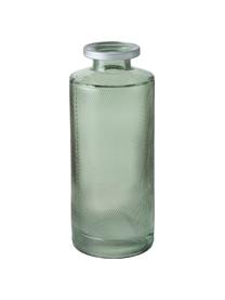 Kleine vazenset Adore van glas, 3-delig, Glas, geverfd, Groen, Ø 5 x H 13 cm